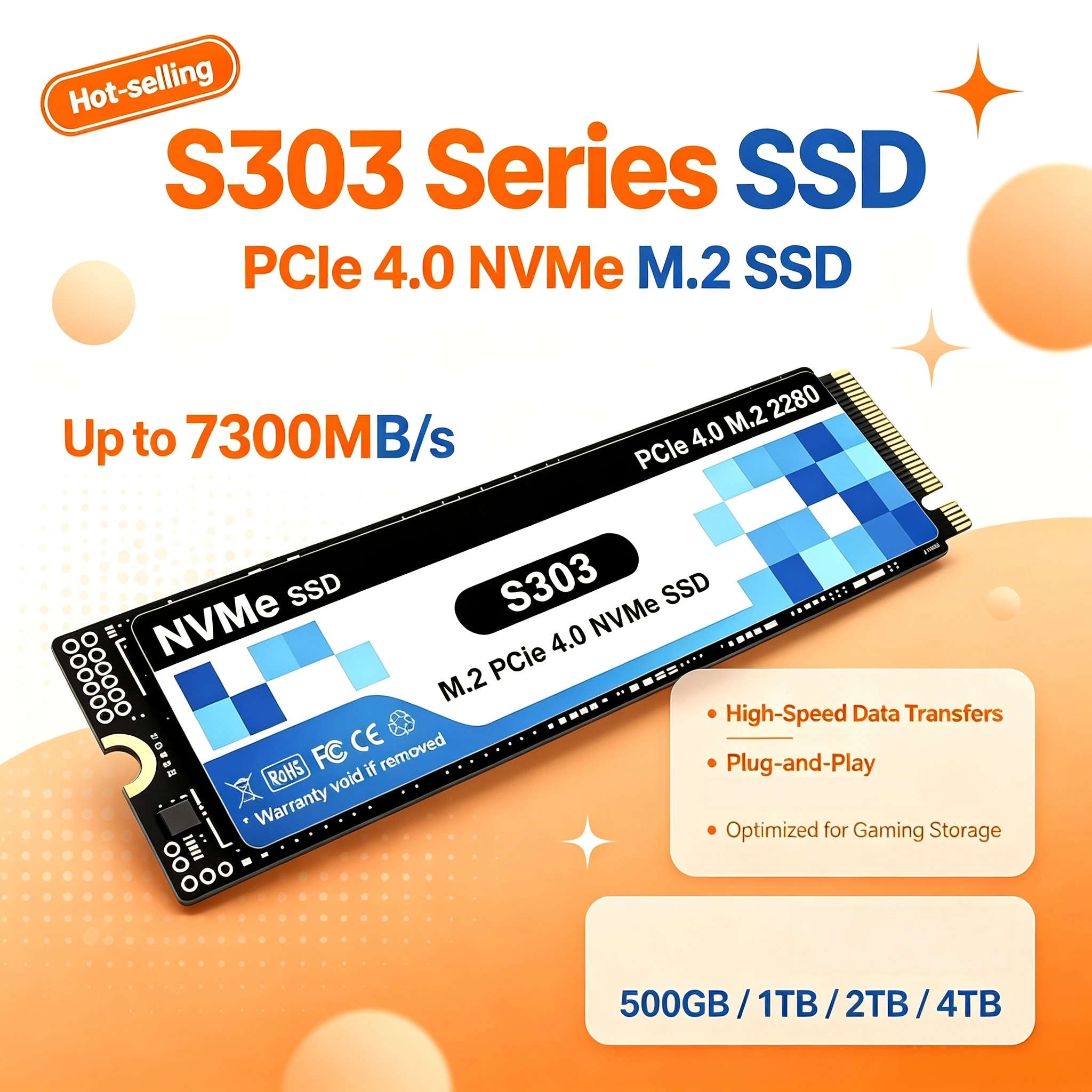 Ssd 500Gb - Orijinal PCIe 4.0 NVMe M.2 SSD