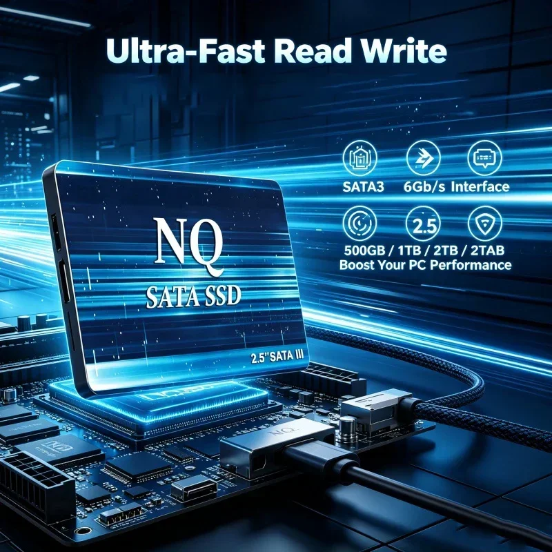 NQ 2,5 İnç SATA III SSD 500GB  - Ssd 500Gb incelemesi ve fiyatı