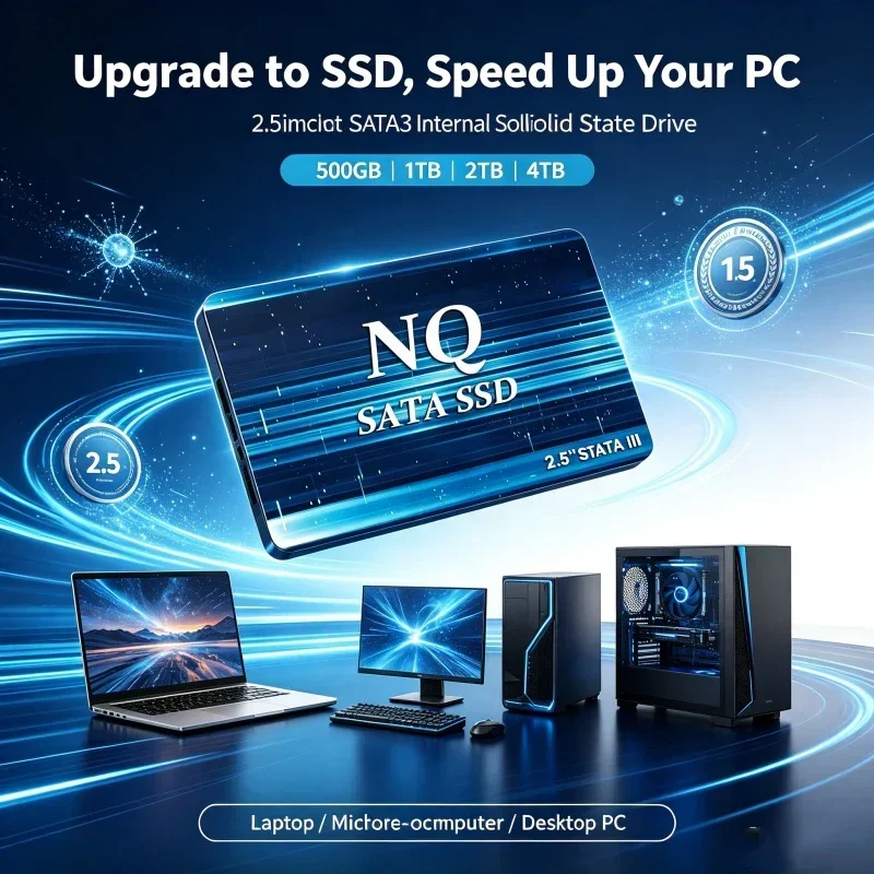 NQ 2,5 İnç SATA III SSD 500GB  - Ssd 500Gb incelemesi ve fiyatı